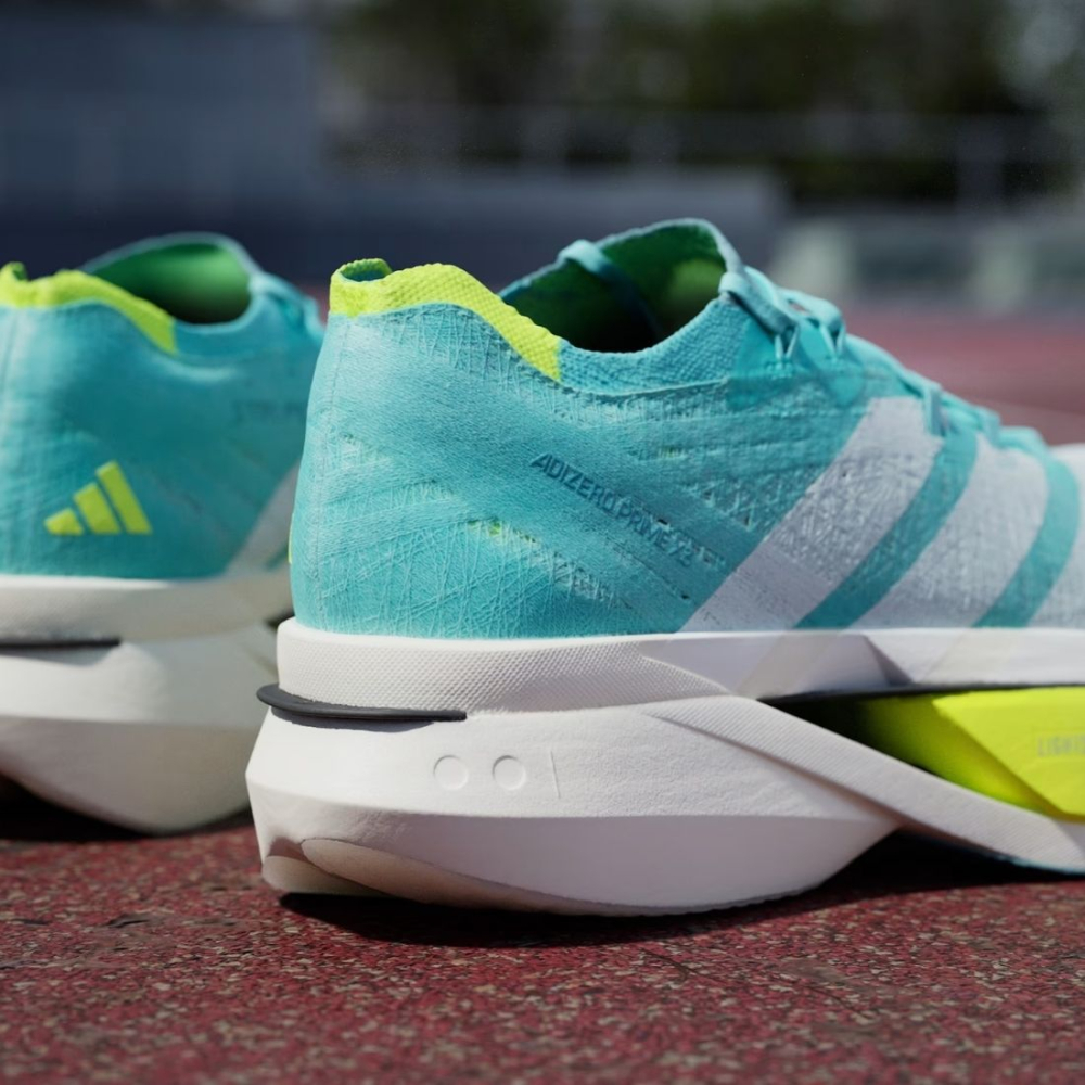 Tênis adidas Adizero Prime X3 Strung Unissex Azul Turquesa-Amarelo