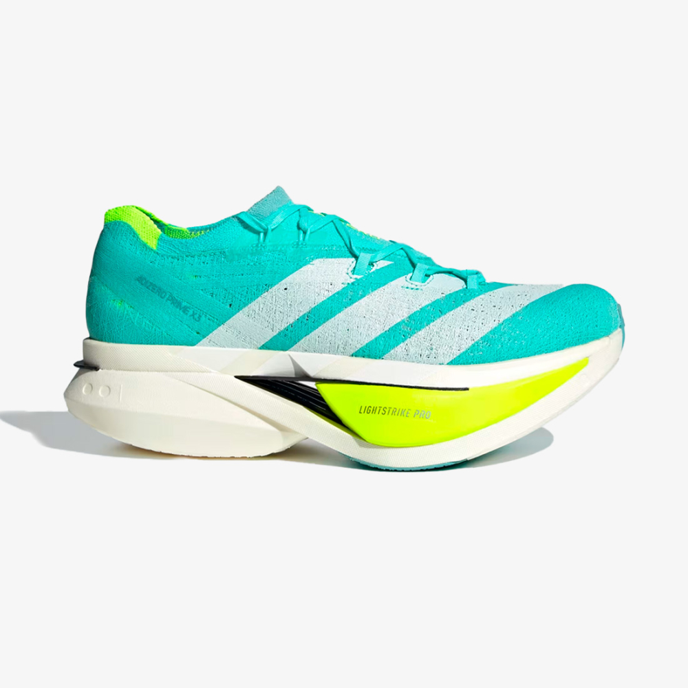 Tênis adidas Adizero Prime X3 Strung Unissex Azul Turquesa-Amarelo