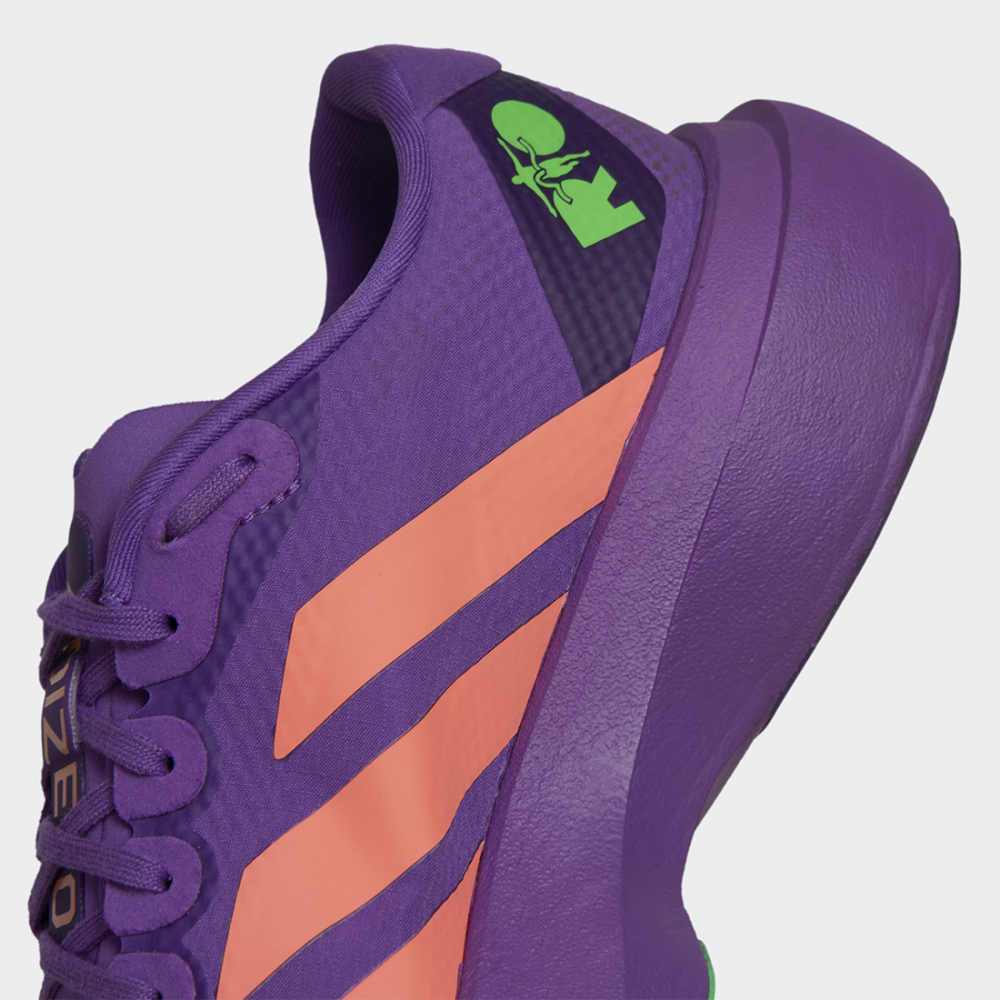 Tênis Adidas Adizero Evo Sl Woven Maratona Do Rio Unissex Roxo-Laranja