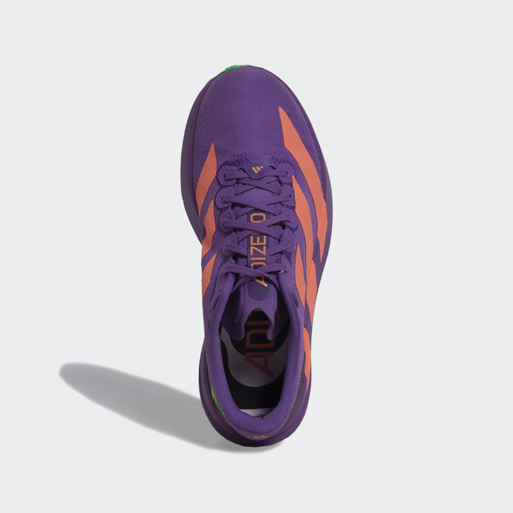 Tênis Adidas Adizero Evo Sl Woven Maratona Do Rio Unissex Roxo-Laranja