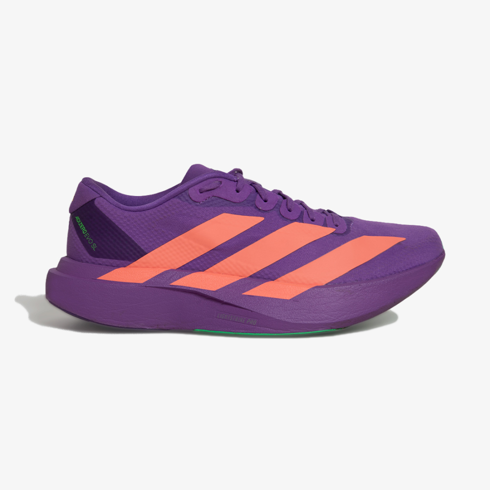 ア Tênis Adidas Adizero Evo Sl Woven Maratona Do Rio Unissex Roxo-Laranja