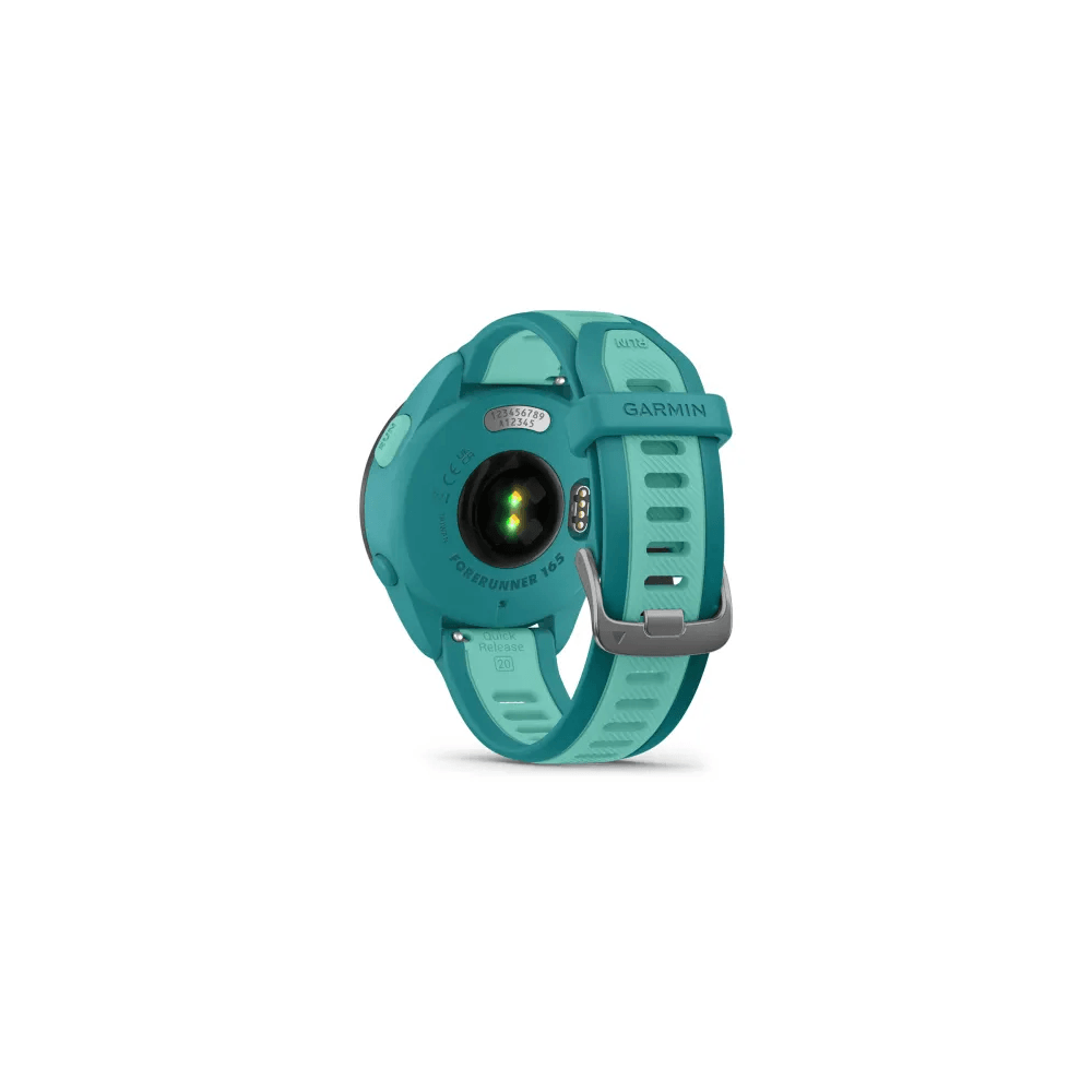 Relógio Garmin Forerunner 165 Music Unissex Azul-Turquesa
